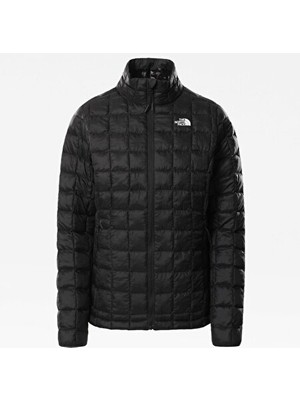 The North Face W Tball Eco Jkt Kadın Düz Siyah Şişme Mont M Beden Outdoor Giyim İçin
