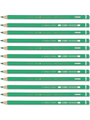Faber-Castell Yeşil Kopya Kalemi 12'li Set - Kurşun Kalem Renkli Sarf Malzemeler