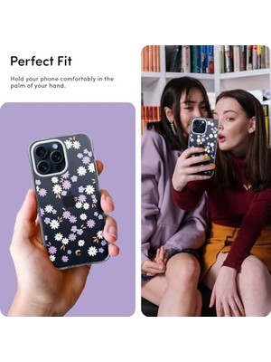 Zenwaya Store Ciel By 15 Pro ile Uyumlu Kılıf Cecile Daisy - ACS06761