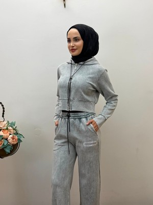 JOOQSTORE Taşlı Pantolon Takım
