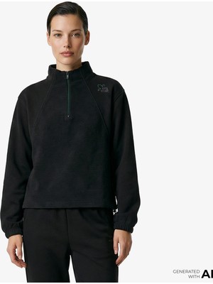 Anta Fearless Trip Kadın Siyah Sweatshirt.3