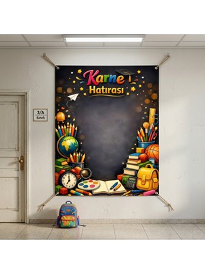 Ti Play Karne Günü Hatıra Fotoğrafı Pvc Vinil Afiş 160 x 200 cm | Tek Parça 04