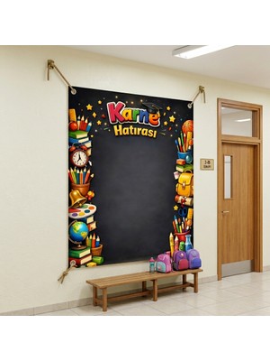 Ti Play Karne Günü Hatıra Fotoğrafı Pvc Vinil Afiş 160 x 200 cm | Tek Parça 05