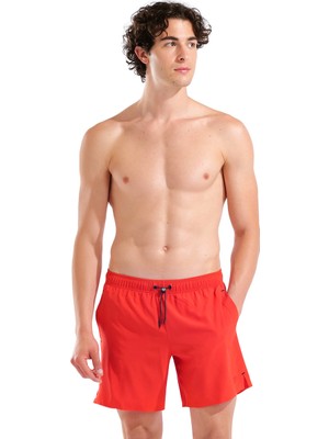 Arena Evo Beach Boxer Solid Erkek Kırmızı Deniz Şortu 010867400