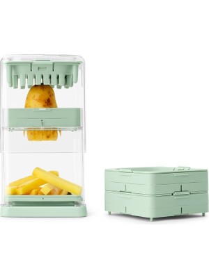 Brabantia Brabantıa Tasty+ Jade Green Patates Dilimleyici