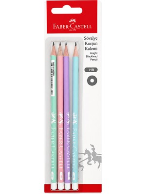 Faber-Castell Şövalye Kurşun Kalem Seti Pastel Hb 4 Adet