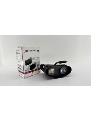 Zenwaya Store Zeta 4 LED Duvar Apliği – IP64 Su Geçirmez – Iç/dış Mekan Modern Siyah Aplik
