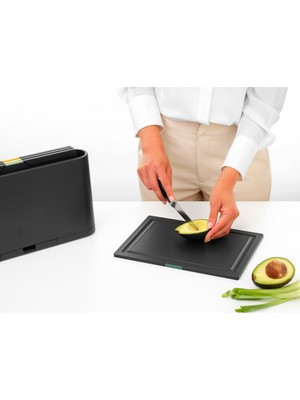 Brabantia Tasty+ Dark Grey Kesme Tahtası