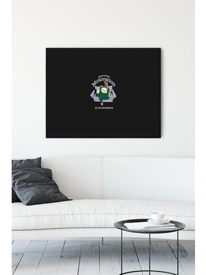 Zenwaya Store (PSTER12747) Snorlax Motivasyon Çerçeveli Tablo (30 x 40CM)