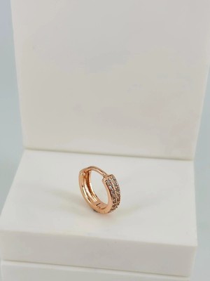 Uray Store Rose Zirkon Taşlı Uç Kısmı : Pirinç Kıkırdak Bar Uzunluğu : 6 mm / Bar Kalınlığı 0.8 mm / Top Boyu 3 mm / Çap 10 mm - PT0074-2