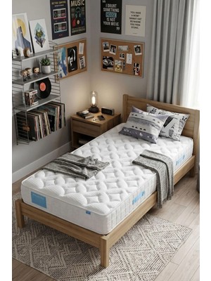 Palmera Sleepwell 140X200 Çift Kişilik Yatak - Kompakt Ölçü Dar Odalar Için Ideal Yükseklik 24 cm