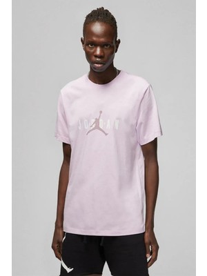 Nike Jordan Air Stretch Short Sleeve Tee Mens T-Shirt Erkek Günlük Tişört Mor