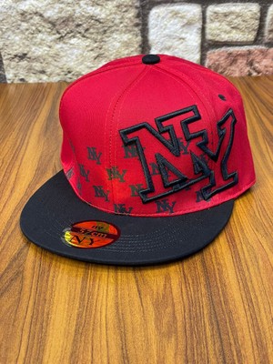 Hamze Ny Yankees New York Hip Hop Snapback Rapper Şapka Cap