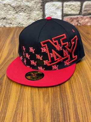Hamze Ny Yankees New York Hip Hop Snapback Rapper Şapka Cap