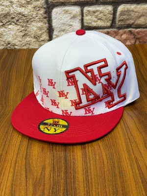 Hamze Ny Yankees New York Hip Hop Snapback Rapper Şapka Cap