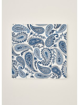 Bella Maison Paisley 40'lı Kağıt Peçete Mavi (33X33 Cm)
