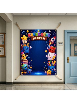 Ti Play Karne Günü Hatıra Fotoğrafı Pvc Vinil Afiş 160 x 200 cm | Tek Parça 01