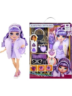 Odea Mgae, Rainbow High Violet - Kristal Serisi Bebeği, Rainbow High