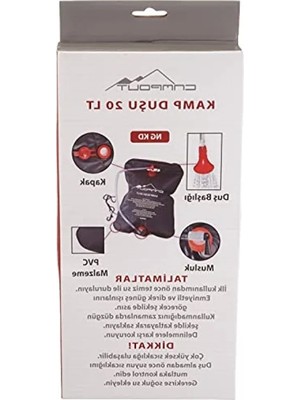 Odea 20 Lt Kapasiteli Kamp Duşu - Pratik ve Taşınabilir