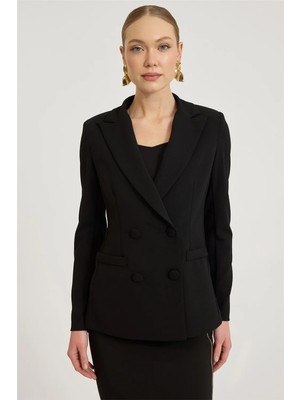 Home Store Blazer Çift Düğmeli Ceket