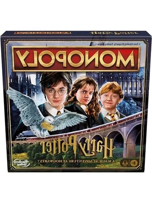 Odea Monopoly Harry Potter Sürümü Masa Oyunu | Hogwarts'ta Büyülü Bir Macera | 8 Yaş ve Üzeri | 2 Ila 6 Oyuncu | Aile Oyunları | Çocuklar ve Yetişkinler Için Hediyeler