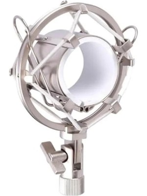 Odea Metal Shock Mount ile Gri Stüdyo Mikrofon - Profesyonel Kullanım Için