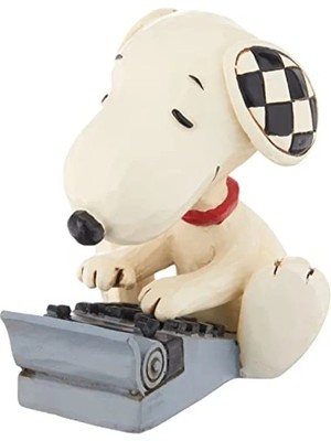 Odea Snoopy Temalı Yazma Minyatür Heykelcik (7,5 Cm)