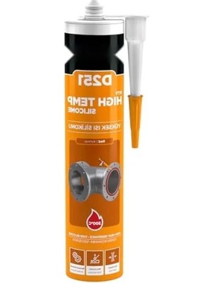 Odea 280ML Kırmızı Rtv Isı Silikonu - 300°C Sıcaklık Dayanımı