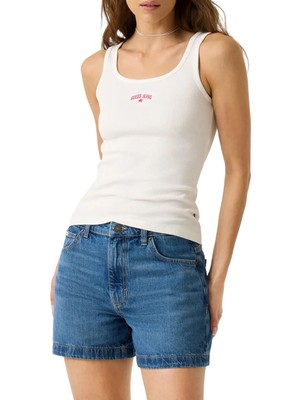 Guess Jeans Beyaz Kadın T-Shirt W6GPZ2KA0H1-G046