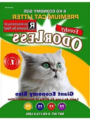 Odea 6 kg Ekstra Kristal Kedi Kumu, Uzun Süreli Kullanım Için Üretilmiş