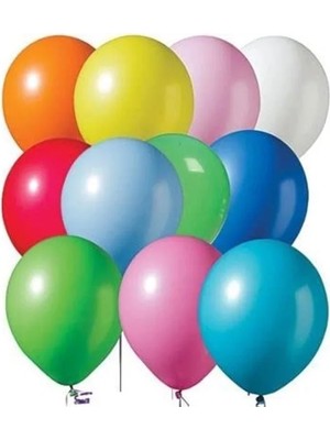 Odea 75 Adet Renkli Balon Seti - Parti ve Kutlama Için