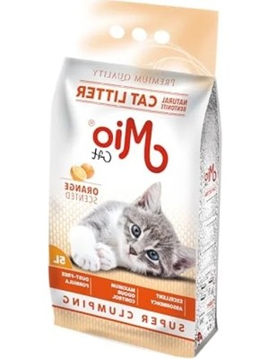 Odea Portakal Kokulu Bentonit Kedi Kumu - 5 Lt