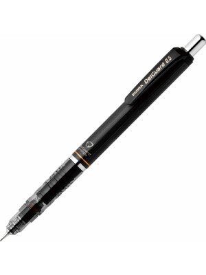 Zebra Delguard Siyah Versatil Kalem 0.5 mm Profesyonel Kullanım için Hafif ve Dayanıklı