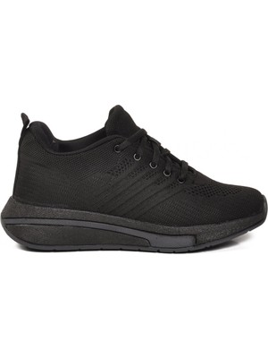 Walkway Siyah-Siyah Unisex Spor Ayakkabı