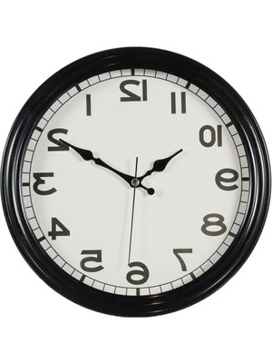 Odea 31 cm Sessiz Mekanizmalı Dekoratif Cam Duvar Saati