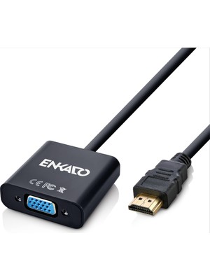 Shopwave Enkado EKD-HV10, HDMI To VGA Çevirici Adaptör