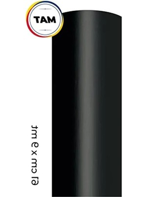 Odea Mat Siyah Yapışkanlı Kaplama Folyosu, 61 cm x 9 mt