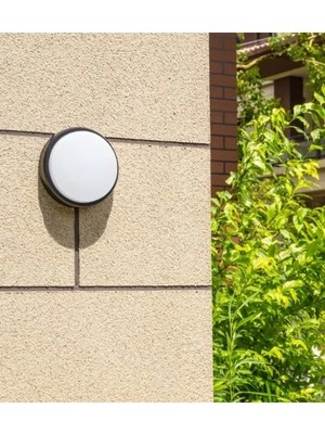 Odea 15W Su Geçirmez Dış Mekan LED Duvar Lambası - Beyaz Işık, 6500K