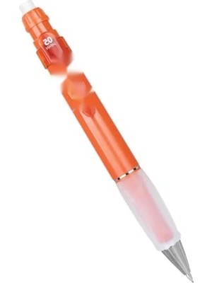 Odea 0.5 mm Mekanik Kalem, Kiremit Renk, Gizlenebilir Silgi