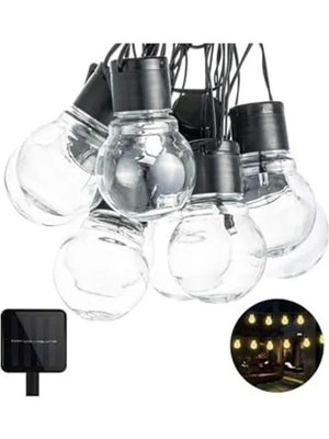 Odea Güneş Enerjili Bahçe Aydınlatma, 10 LED ile Dış Mekan Için