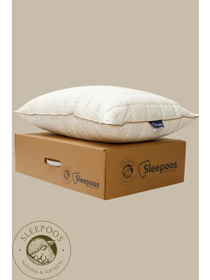 %100 Organik Yün Yastık 50X90