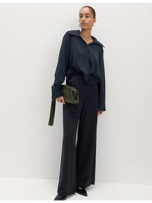 Marks & Spencer Yüksek Bel Wide Leg Pantolon