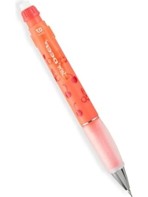 Odea 0.7mm Mekanik Kurşun Kalem, Fosforlu Kırmızı