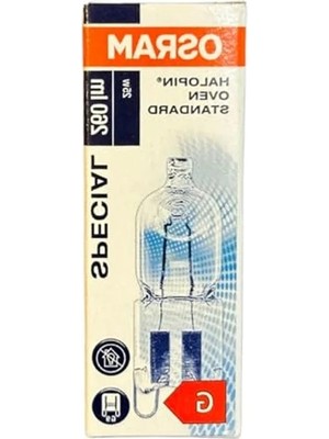 Odea Halojen Fırın Ampulü, 25W Güç ve 2700K Sarı Işık ile Uyumlu