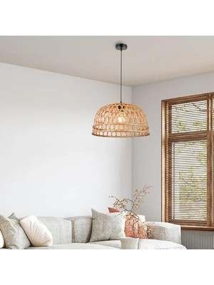 Odea Tekli Bamboo Aydınlatma, K.boy, 1XE27 Duy ile Tasarlandı