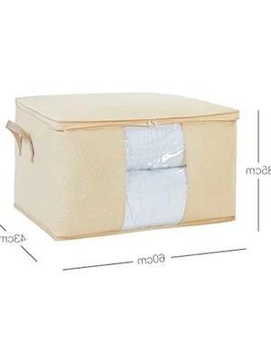 Odea 60X43X35 cm Büyük Boy Pvc Pencereli Balıksırtı Hurç