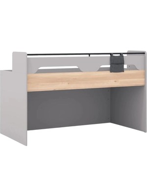 Palmera Lagom Compact Ranza Mini 100X200 - Modern Çocuk Ranzası 100X200 Gri