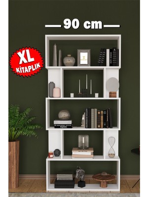 The Violett Xl 6 Raflı Kitaplık