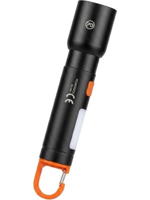 Powerex Powerdex PD-1007 UV Led Zoomlu Şarjlı El Feneri