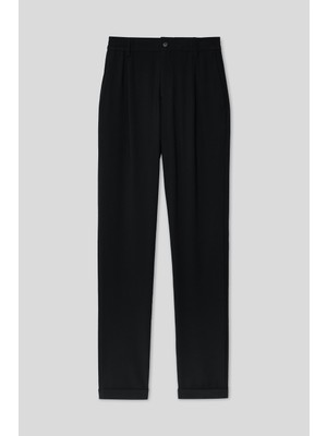 Twn Relaxed Fit Siyah Jogger Pantolon